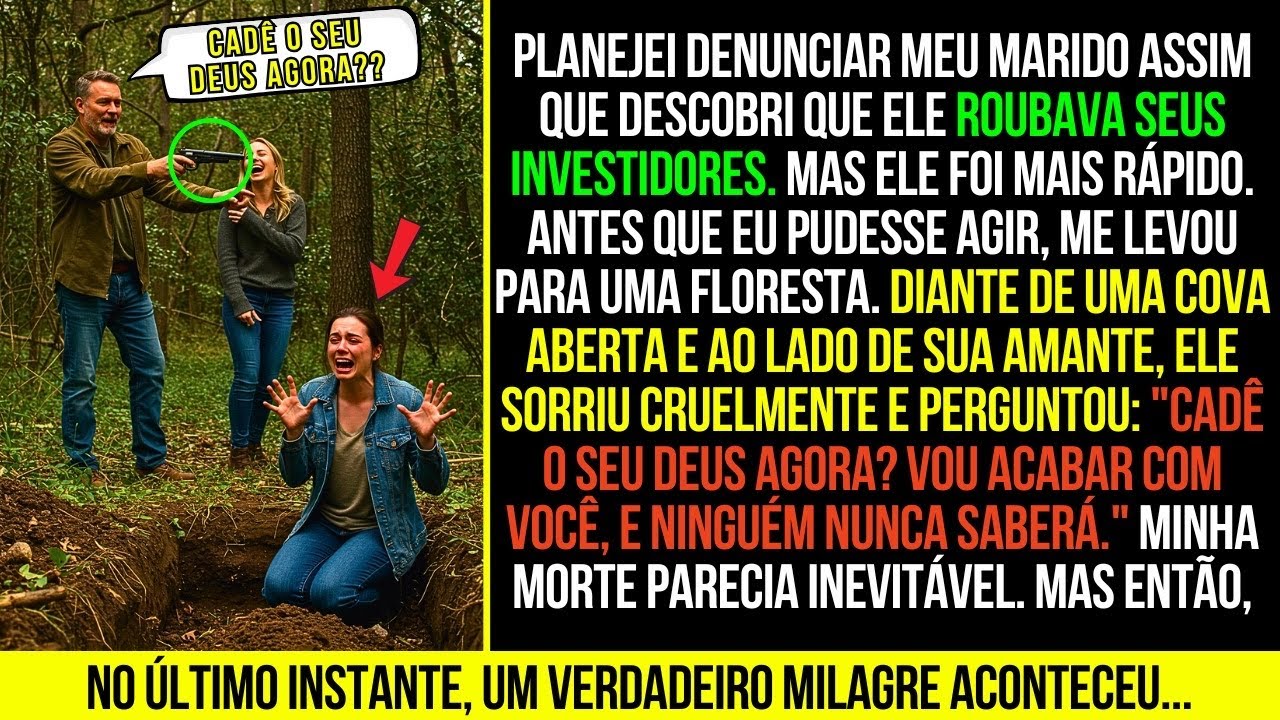 "Cadê Seu Deus Agora?" Tentei Fugir do Meu Marido, Mas Falhei, e Agora Ele Está Prestes a...