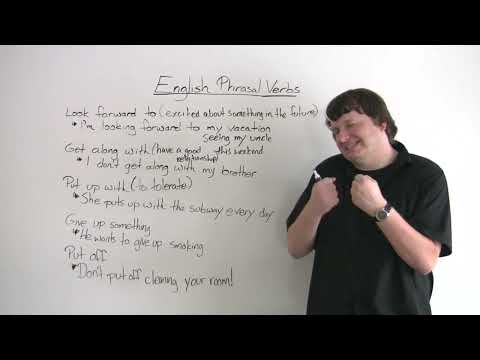 Casual English Learn 10 “ON” Phrasal Verbs “hold on” “bank on” “take on”