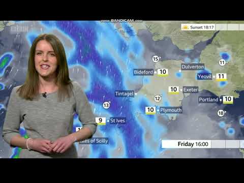 Alex Osbourne BBC ONE Spotlight weather March 13th 2020 in HD! - 60 FPS