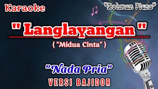 Download lagu Midua Cinta ( Langlayangan ) - Sule || Karaoke Nada Cowok ( Versi Dangdut Koplo Bajidor ) mp3