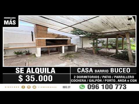 Video de YouTube - Casa Alquiler Cochera Buceo Montevideo iMas.uy F *
