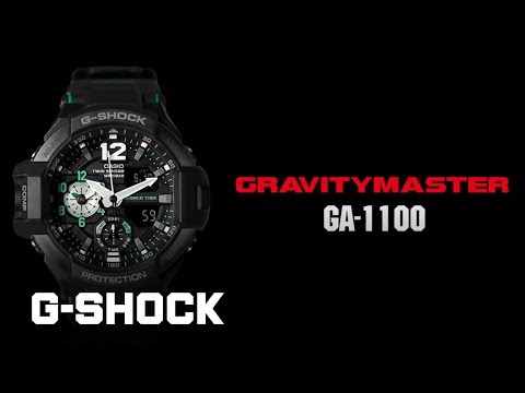 G-SHOCK（G-ショック） 「Master of G GRAVITYMASTER（マスターオブG グラビティマスター） GA-1100-1AJF