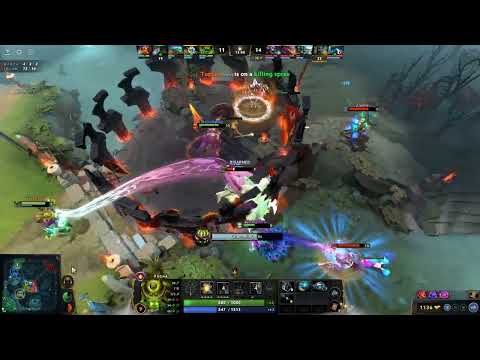 T1 Topson is a MONSTER RAMPAGE with T1 ana on his side! Huge play with pugna and clock - public game