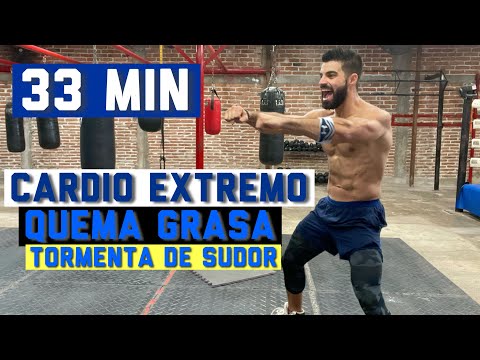 HIIT Cardio Sweatstorm (33 MIN) Routine to Burn Fat and NOT lose MUSCLE
