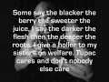 Keep Ya Head Up Lyrics R I P TUPAC
