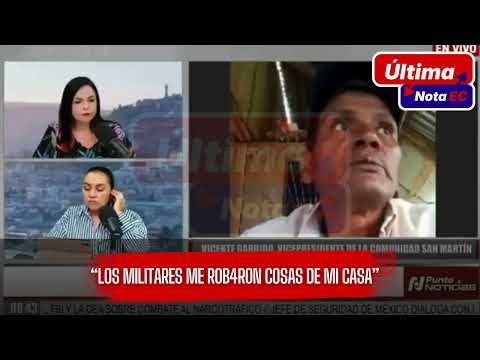 POBLACION DE SUCUMBIOS 4T3M0R1Z4D4 POR MILITARES