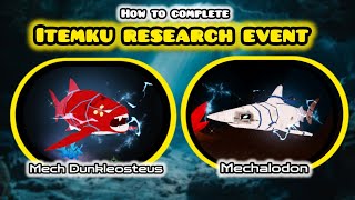 🔴 How to Complete Itemku Marine Research Center Event!!! 🔴 | Roblox: Become a Deep Sea Explorer 🌊