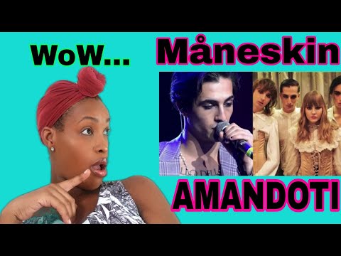 FIRST TIME HEARING Måneskin - AMANDOTI LIVE... Omg.. #måneskin #reaction #singer