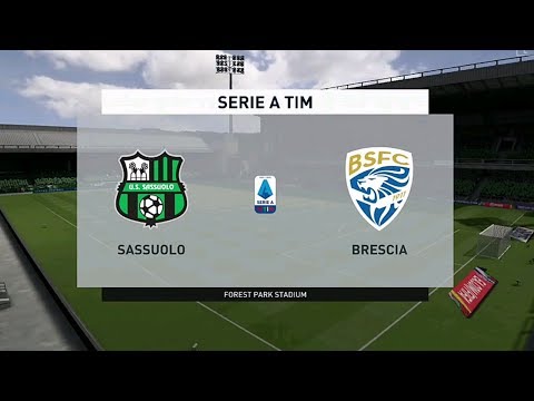⚽️ Sassuolo vs Brescia ⚽️ | Serie A (09/03/2020) | Fifa 20
