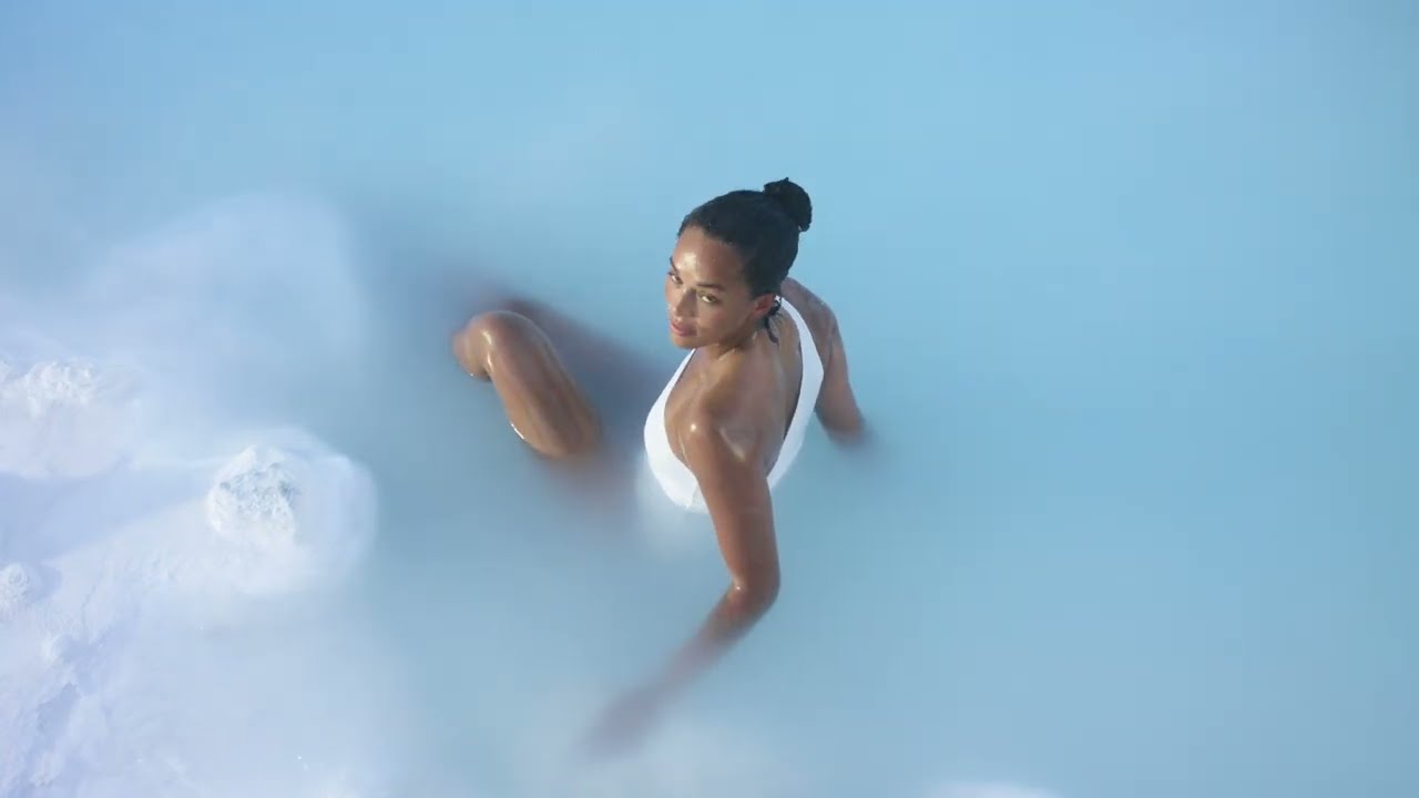 Blue Lagoon Sunset - Golden Hour Magic in Iceland