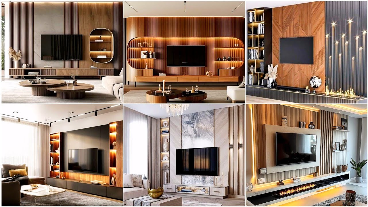 Top 200 TV Wall Unit Design Ideas 2024: Modern TV Cabinet Designs For Living Room 2024 Home Interior