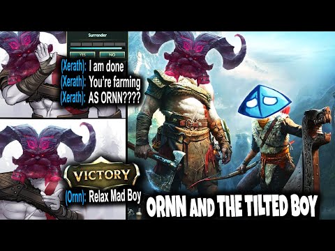 My OP ORNN COMEBACK CARRY and the TILTED XERATH BOY ~ Immortal Series #17 🔥 LoL Ornn s12 Gameplay