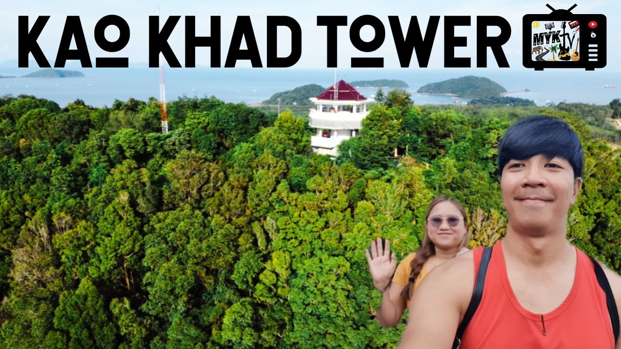 Experience an exciting journey with a tourist exploring the breathtaking Khao Khad Viewpoint in this video!