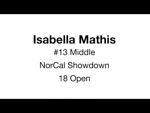 Isabella Mathis #13 Middle