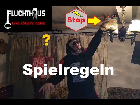 FLUCHTHAUS Escape Game - Spielregeln - Einweisung