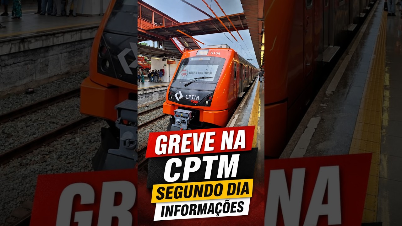 GREVE DA CPTM ENTRA NO SEGUNDO DIA