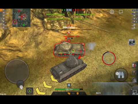 WoT Blitz - IS-3 Defender Low Damage Ace on Old Mines