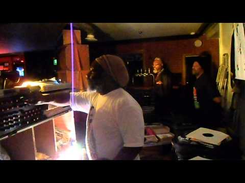 Mikey Dread n Ras Kayleb tearing it up at Vibe Bar, Part 1.
