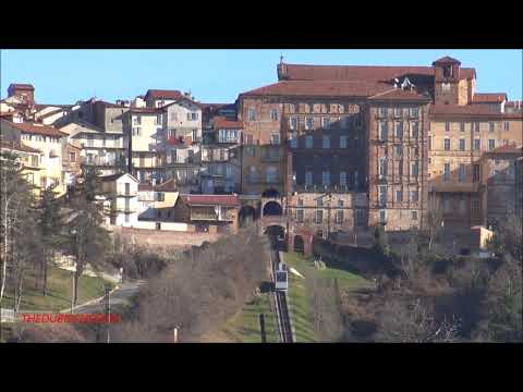 PANORAMICA FUNICOLARE DI MONDOVI. (CN)  SAB. 4 - 1 - 2020