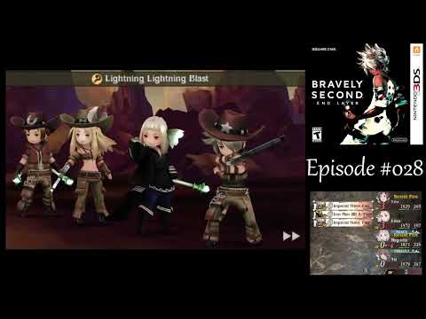 Let's Play Bravely Second: End Layer #028 (Hard) - Birthday Suits