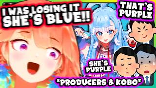 Kiara explains why KOBO is PURPLE....