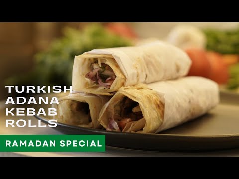 "Turkish Beef Adana Kebab Roll with Tzatziki Sauce: Iftar Ramadan Special Recipe"