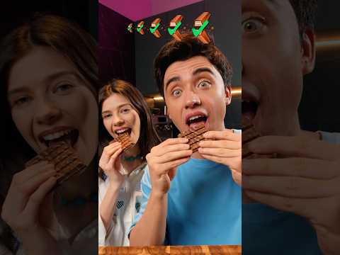 Tiny, Small, Big, Huge KitKat Chocolate Challenge