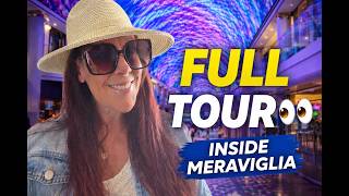 MSC Meraviglia FULL Ship Tour + Yacht Club (Worth It?)