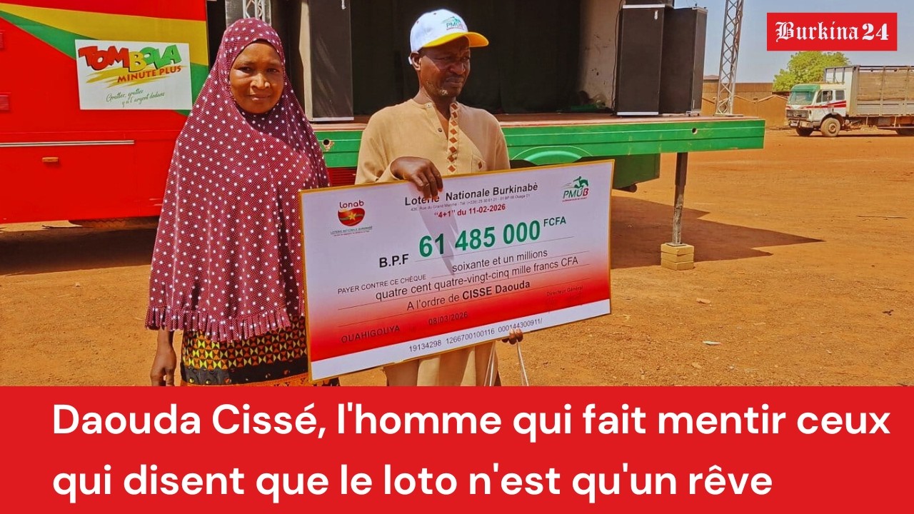 Daouda Cissé : L'homme qui fait mentir ceux qui disent que le loto n'est qu'un rêve