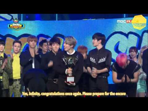 [INSPIRITSUBS] 140528 Show Champion - Infinite Winning Speech