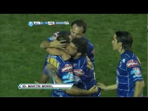 Gol Morel. All Boys 1 Unión 1. Torneo Inicial 2012. Fecha 5. FPT