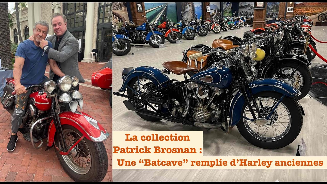 La collection d'Harley de Patrick Brosnan : du jamais vu !