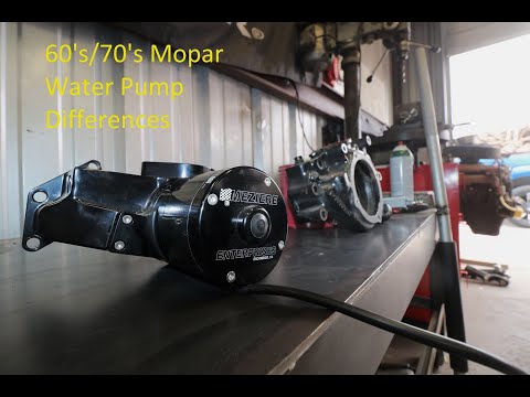 Mopar 440 Water pump housing differences and install!