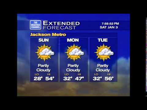 WeatherSTAR XL V1 Rainy night in central Mississippi