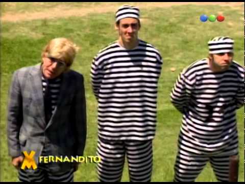 Fernandito lo pisa un tanque - Videomatch 97