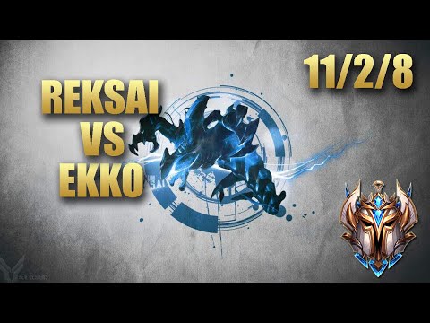 FPX Tian Rek'sai Jungle Vs Ekko  - KR Challenger Match Summary Patch 9.20