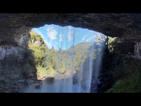 Parque Salto Ventoso - Farroupilha/RS 🇧🇷 | #serragaucha #riograndedosul #waterfall  #travel 