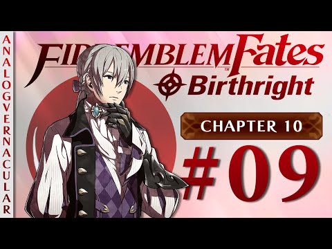 #09 Out of His Mind | Fire Emblem Fates Birthright | Chapter 10: Ninja Village | 4K HQ Textures