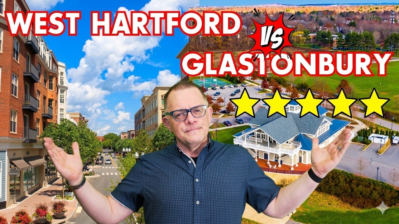 West Hartford vs Glastonbury CT (2026) – Which Town Is ACTUALLY Better?