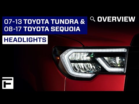 07-13 Toyota Tundra & 08-17 Toyota Sequoia LED Headlights | FORM Lighting