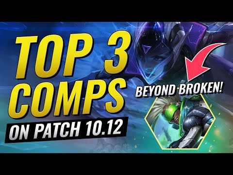 TOP 3 COMPS ON PATCH 10.12 - BEYOND BROKEN - Teamfight Tactics