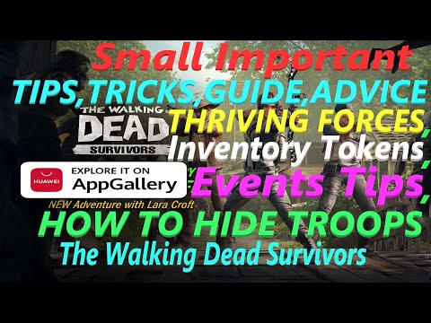 The Walking Dead Survivors - Small Important Tips,Guide,Tutorial,Advice in game