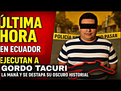 🚨 ÚLTIMA HORA: Silencian a alias “Gordo Tacuri” en La Maná