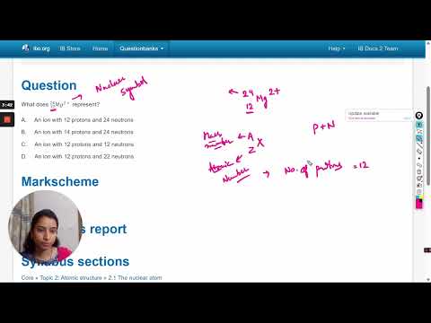 What does (_12^24)Mg2+ represent?