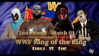 WWF KING OF THE RING: 2nd Round | Match 67 | Kamala VS Kane [WWE 2K16 Gameplay]