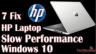 Speed Up HP Laptop Slow Performance - 7 Fix How To