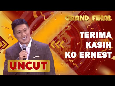 Gautama: Terima Kasih Ko Ernest Jadi Bahan Bakar Saya Sampai Grand Final|GRAND FINAL SUCI X (UNCUT)