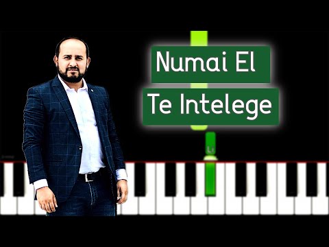 Numai El Te Intelege - Biji din Barbulesti TUTORIAL PIAN + Partitura (Incepatori ) Cristian Chifan