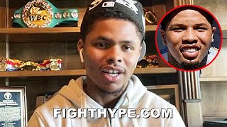 SHAKUR STEVENSON CLEARS AIR ON GERVONTA DAVIS "NARRATIVE"; CLOWNS ROLLY ROMERO KO LOSS "BARK"