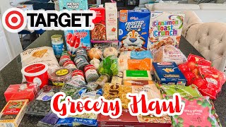 Target Grocery Shopping Haul//meal plan with prices!